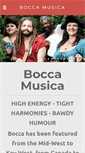 Mobile Screenshot of boccamusica.com